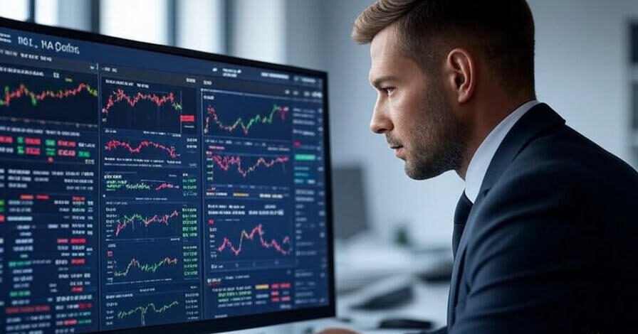 Business RobTheCoins platform with AI trading and crypto rewards in action