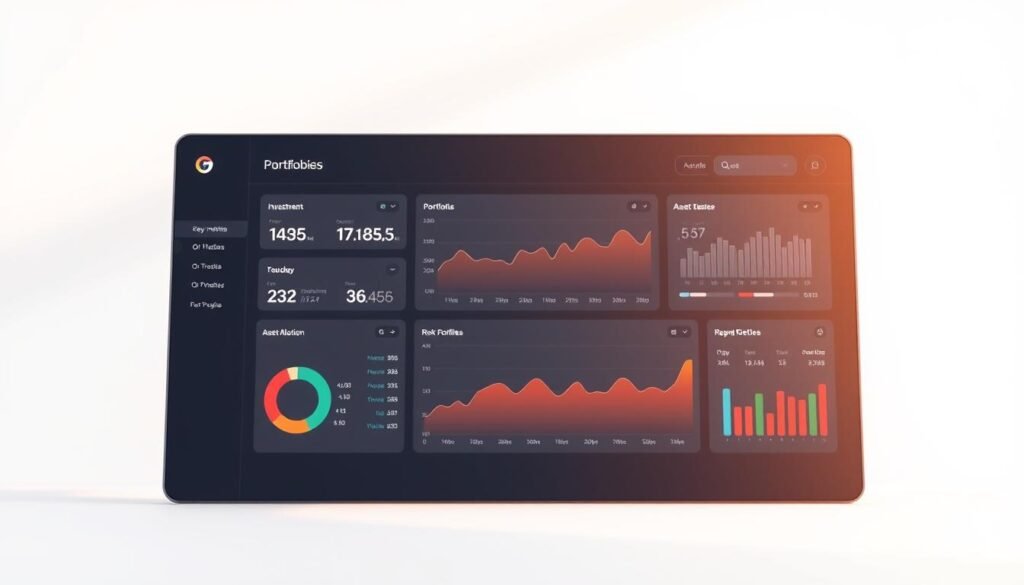 Ledger Live analytics dashboard on tablet